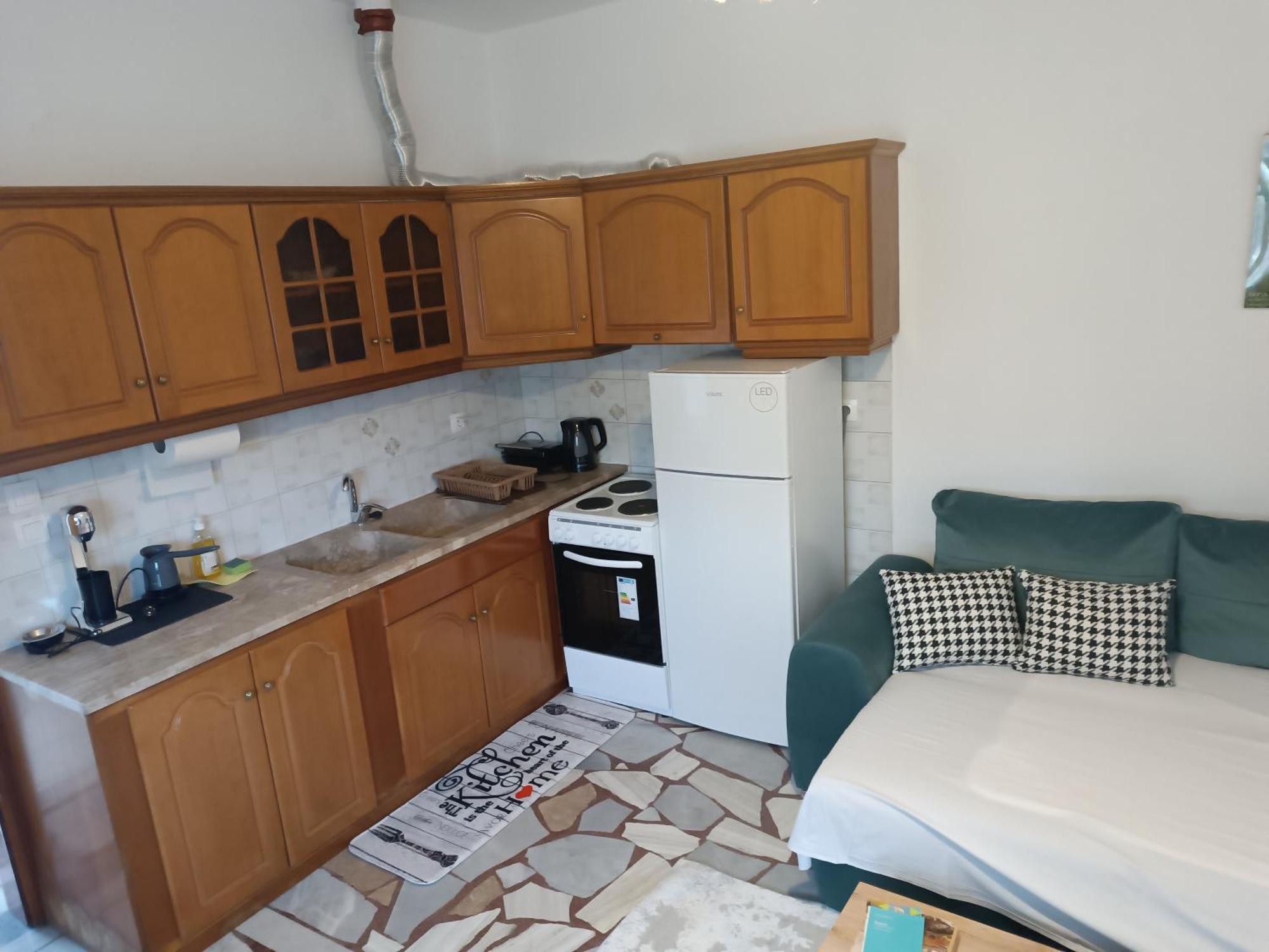 Studio Με Όλες Τις Ανέσεις Vétrina Exterior foto